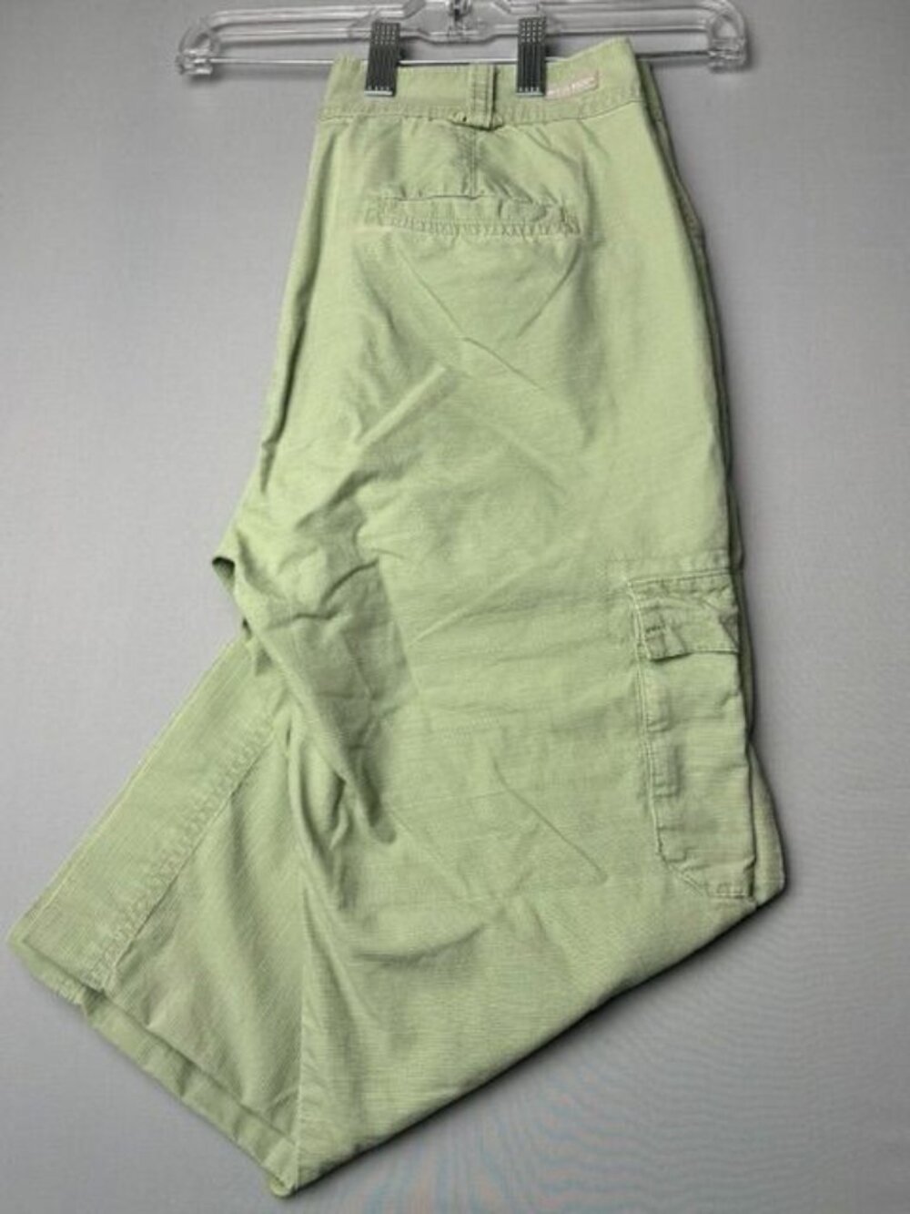 Woolrich Women's Size 10 Sage Green RopStop Cargo Pants Hiking Outdoor